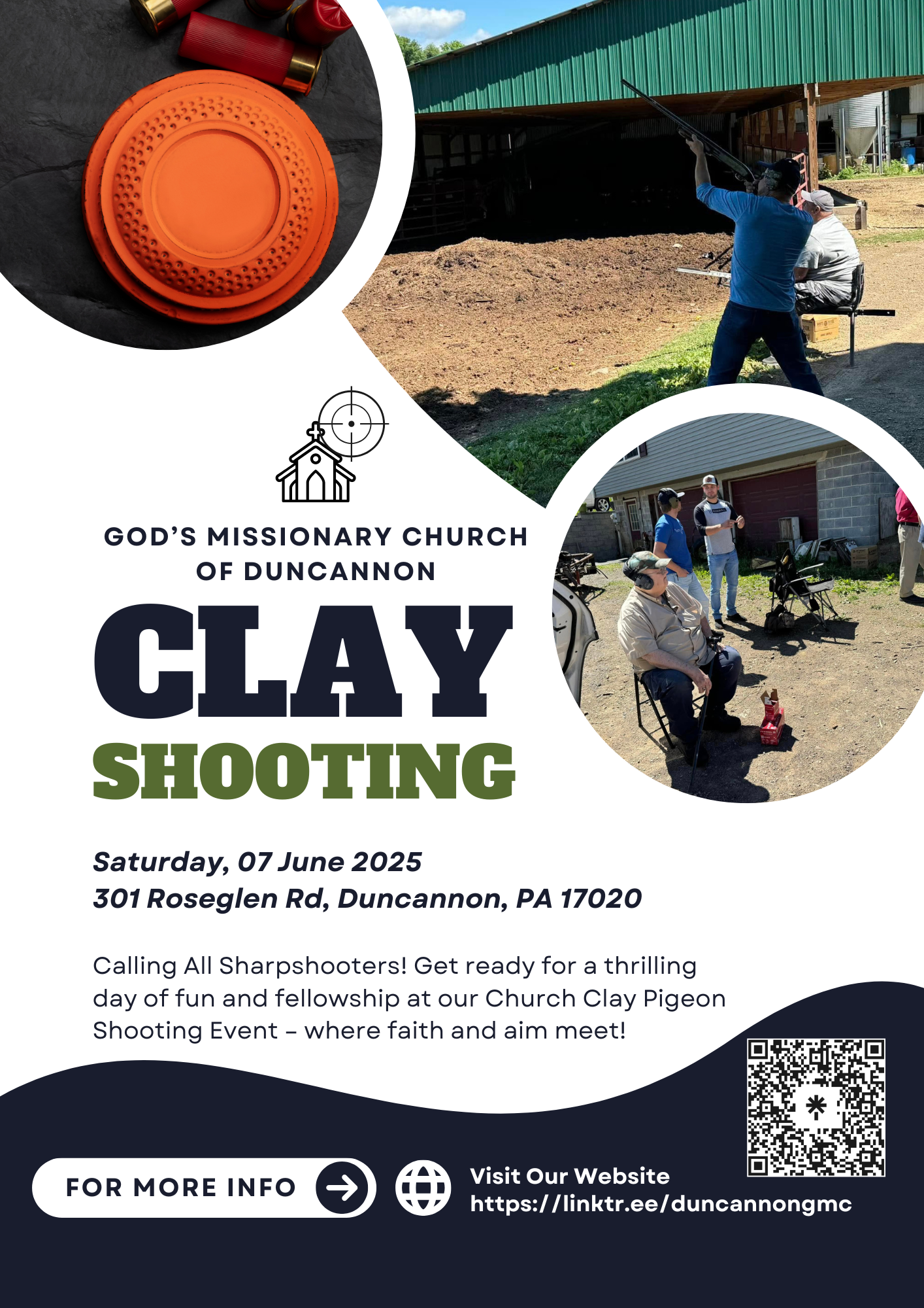 Clay Shoot Flyer