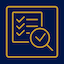 Website security audit checklist icon